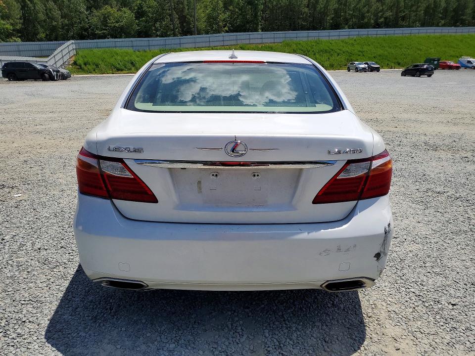 2010 Lexus Ls 460 VIN JTHBL5EF8A5098563 COPART salvage auction — FRAME DAMAGE, Nc - Dlr Only-Clean/Over 25% Damage, sold $1,500 on 2026-07-02 (photo 6)