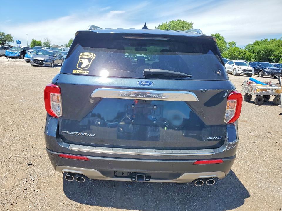 2022 Ford Explorer VIN 1FM5K8HC4NGA70897 COPART salvage auction — SIDE, Ia - Cert Of Title-Salvage Title, sold $11,700 on 2026-07-31 (photo 6)