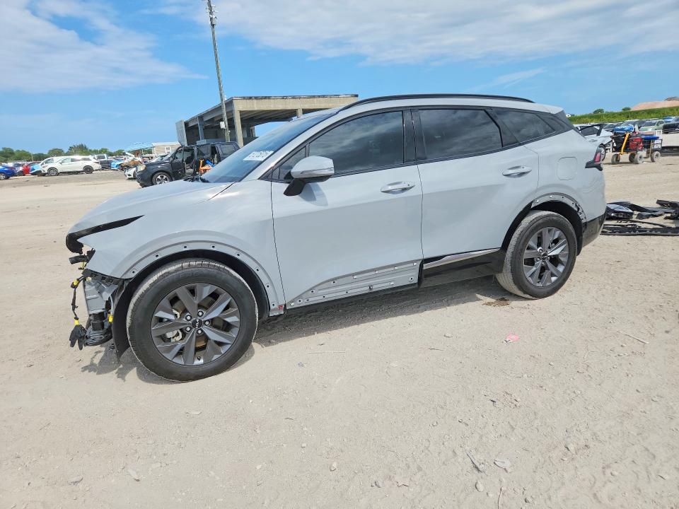 2025 Kia Sportage VIN 5XYK43DF1SG304870 COPART salvage auction — FRONT END, Fl - Certificate Of Destruction, sold $25 on 2026-07-21 (photo 1)