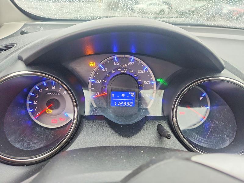 2012 Honda Fit VIN JHMGE8H52CC008357 COPART salvage auction — SIDE, Mo - Salvage Certificate Of Title, sold $1,350 on 2026-07-27 (photo 9)