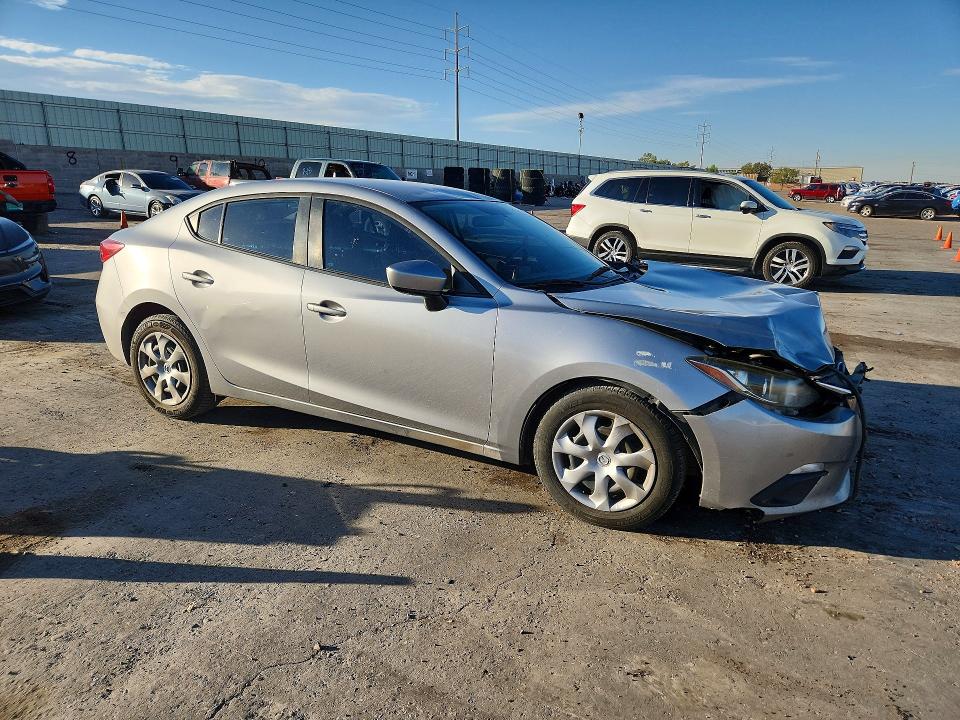 2014 Mazda 3 VIN JM1BM1U74E1127376 COPART salvage auction — FRONT END, Nm - Cert Of Title-Salvage, sold $900 on 2026-07-09 (photo 4)