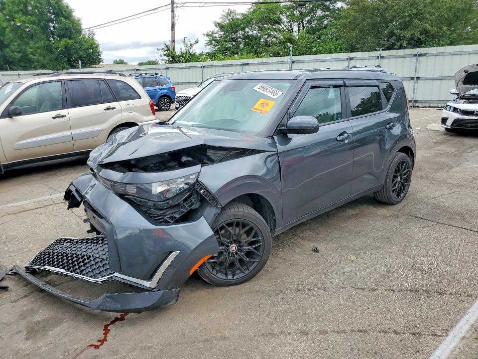 2024 Kia Soul VIN KNDJ23AU3R7917679 COPART salvage auction — FRONT END, Oh - Cert Of Title-Salvage, sold $325 on 2026-07-15 (photo 1)