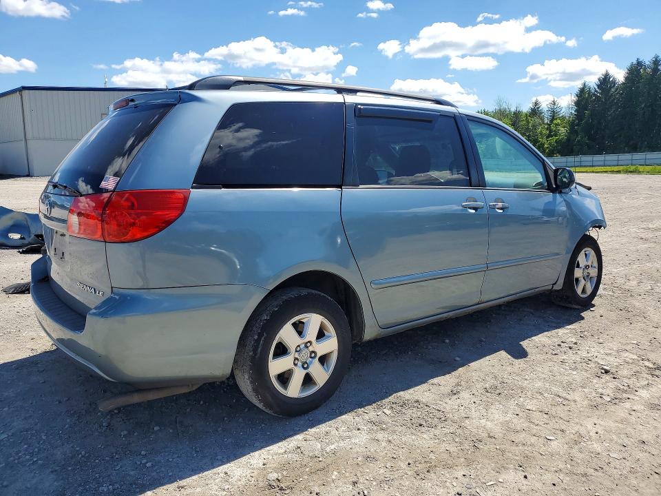 2010 Toyota Sienna VIN 5TDKK4CC9AS305429 COPART salvage auction — FRONT END, Ny - Mv-907A Salvage Certificate, sold $225 on 2026-07-13 (photo 3)