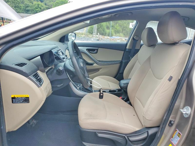 2016 Hyundai VIN 5NPDH4AE2GH771892 COPART salvage auction — FRONT END, Pa - Certificate Of Salvage, sold $1,600 on 2026-07-02 (photo 7)