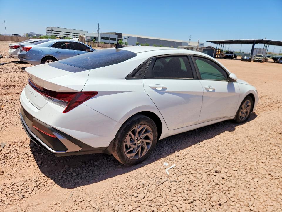 2024 Hyundai Elantra VIN KMHLM4DG3RU711998 COPART salvage auction — FRONT END, Az - Cert Of Title - Salvage, sold $4,200 on 2026-07-16 (photo 3)