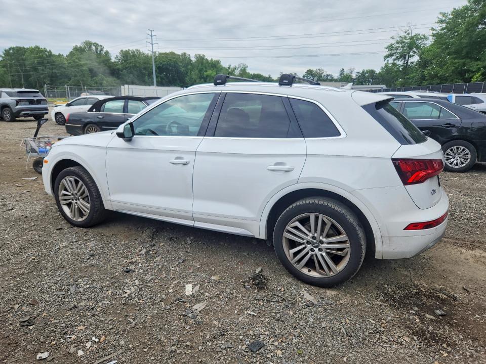 2018 Audi Q5 VIN WA1BNAFY0J2172588 COPART salvage auction — FRONT END, Md - Cert Of Salvage > 75% Damage, sold $9,300 on 2026-07-24 (photo 2)