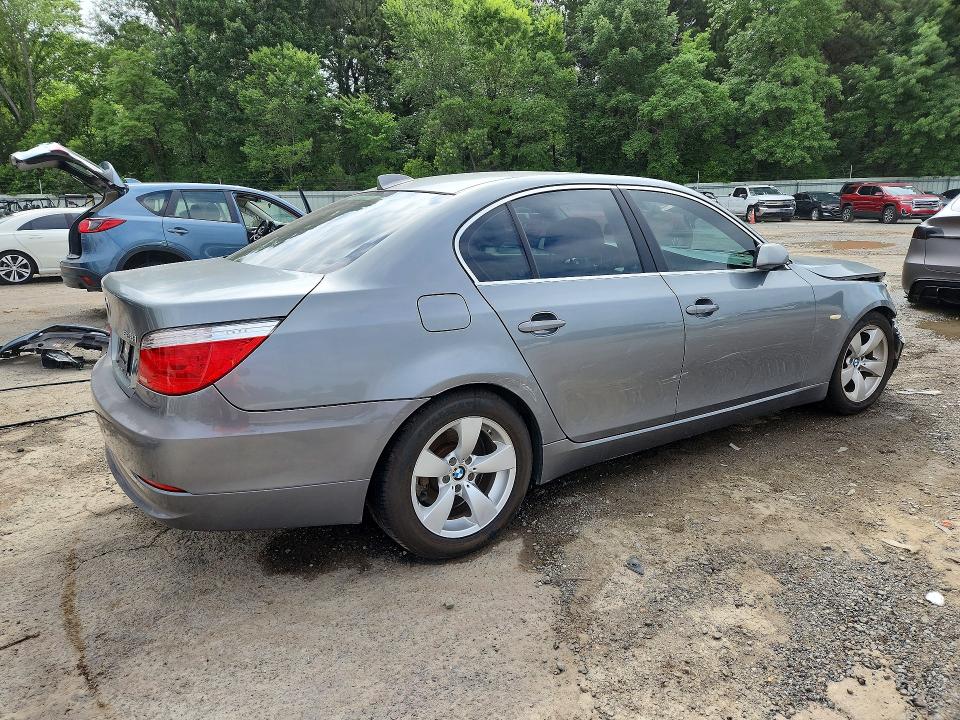 2008 BMW 5 series VIN WBANU53588CT10645 COPART salvage auction — FRONT END, La - Cert Of Title-Salvage, sold $10 on 2026-07-09 (photo 3)