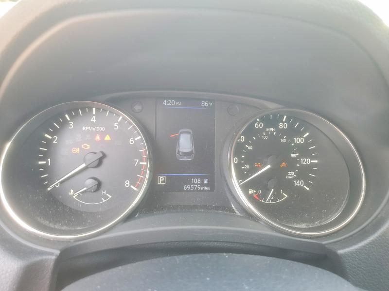 2019 Nissan Rogue VIN KNMAT2MT4KP535077 COPART salvage auction — FRONT END, NC - SALVAGE CERTIFICATE OF TITLE, sold $2,100 on 2026-07-31 (photo 9)