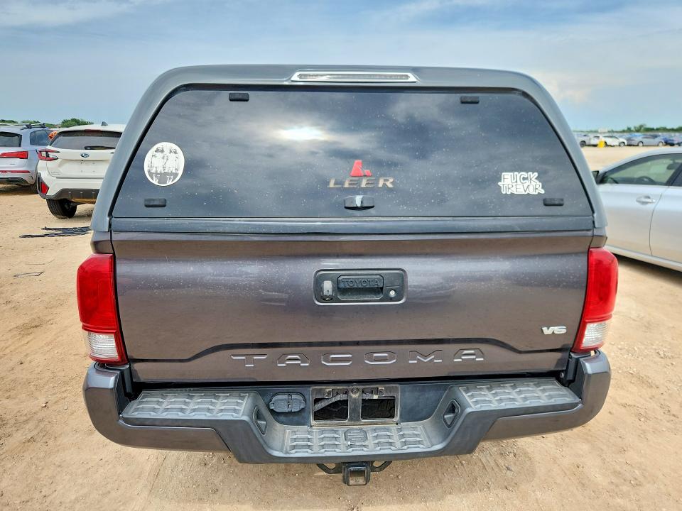 2017 Toyota Tacoma VIN 5TFAZ5CN4HX049347 COPART salvage auction — FRONT END, Tx - Salvage Vehicle Title, sold $11,200 on 2026-07-30 (photo 6)