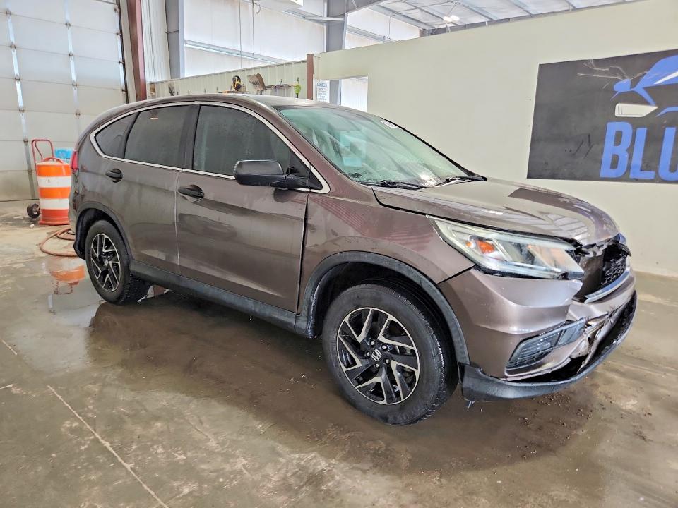 2016 Honda Cr-v VIN 2HKRM4H45GH697771 COPART salvage auction — REAR END, Wv - Certificate Of Title, sold $2,950 on 2026-07-09 (photo 4)