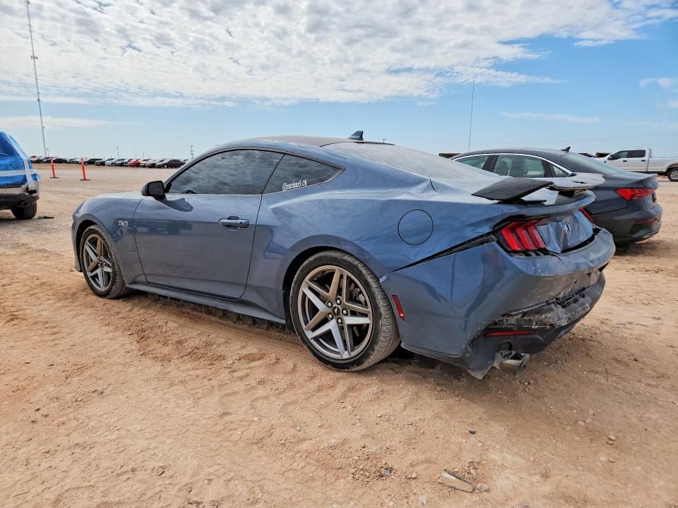 2025 Ford Mustang VIN 1FA6P8CFXS5411342 COPART salvage auction — REAR END, Nm - Cert Of Title-Salvage, sold $10,100 on 2026-07-29 (photo 2)