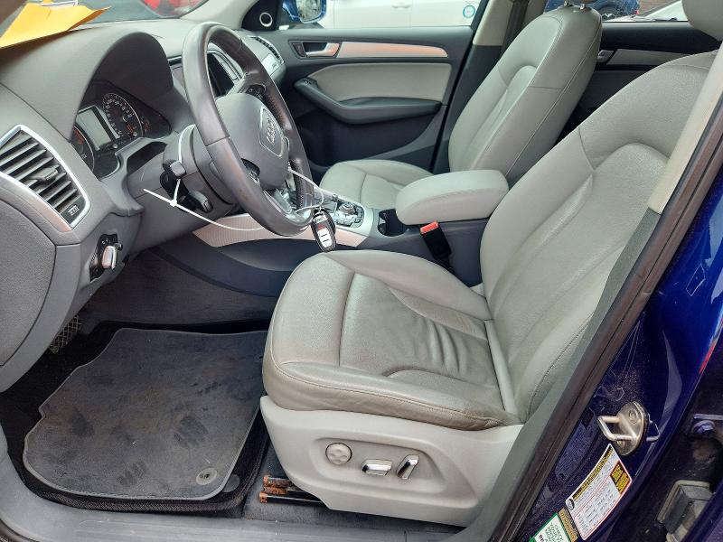 2013 Audi Q5 VIN WA1VFCFP3DA090796 COPART salvage auction — WATER/FLOOD, Qc - Irrecuperable, sold $550 on 2026-07-28 (photo 7)