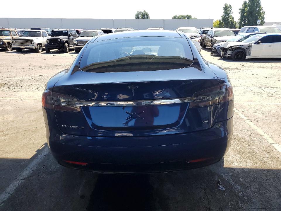 2017 Tesla VIN 5YJSA1E10HF232902 COPART salvage auction — SIDE, Ca - Salvage Certificate, sold $3,750 on 2026-07-14 (photo 6)