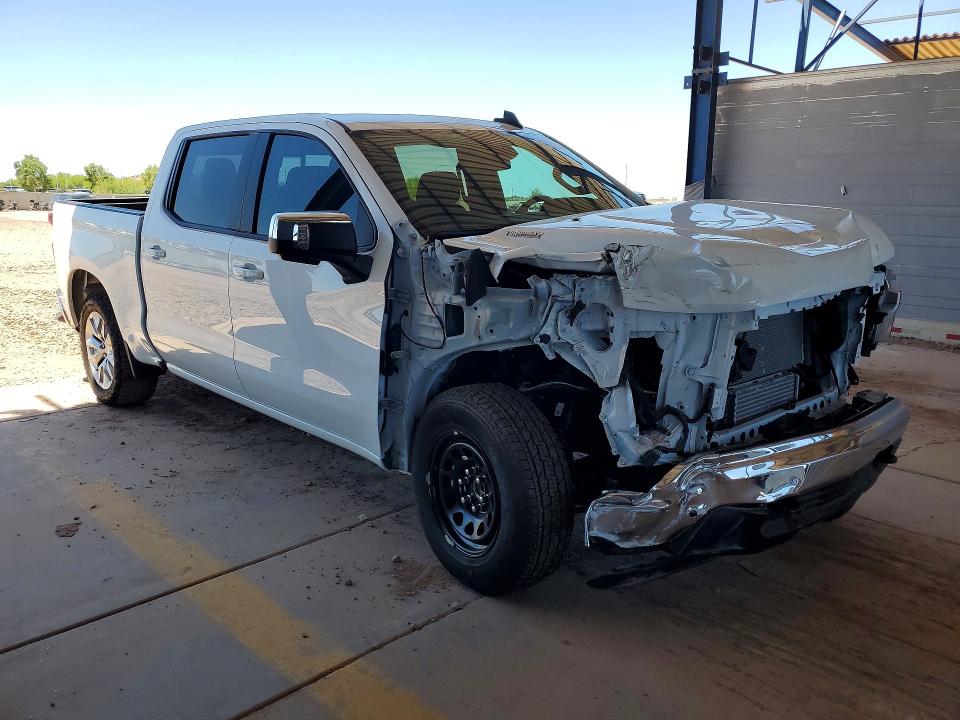 2026 Chevrolet Silverado VIN 3GCPACEK1TG156927 COPART salvage auction — FRONT END, Az - Cert Of Title - Salvage, sold $11,700 on 2026-07-09 (photo 4)