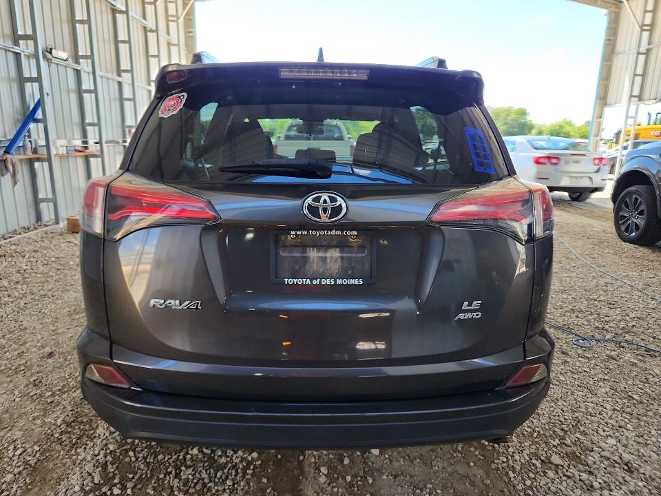 2017 Toyota Rav 4 VIN JTMBFREV3HJ173985 COPART salvage auction — HAIL, Mo - Certificate Of Title, sold $5,500 on 2026-07-08 (photo 6)