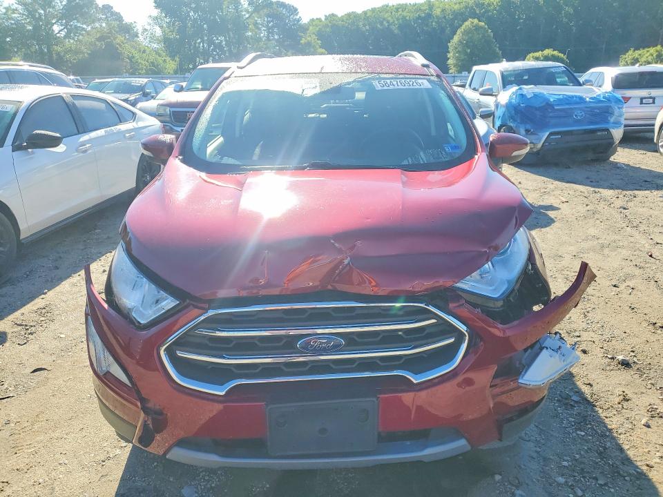 2020 Ford Ecosport VIN MAJ6S3KL6LC312488 COPART salvage auction — FRONT END, Salvage Title, sold $2,200 on 2026-07-21 (photo 5)