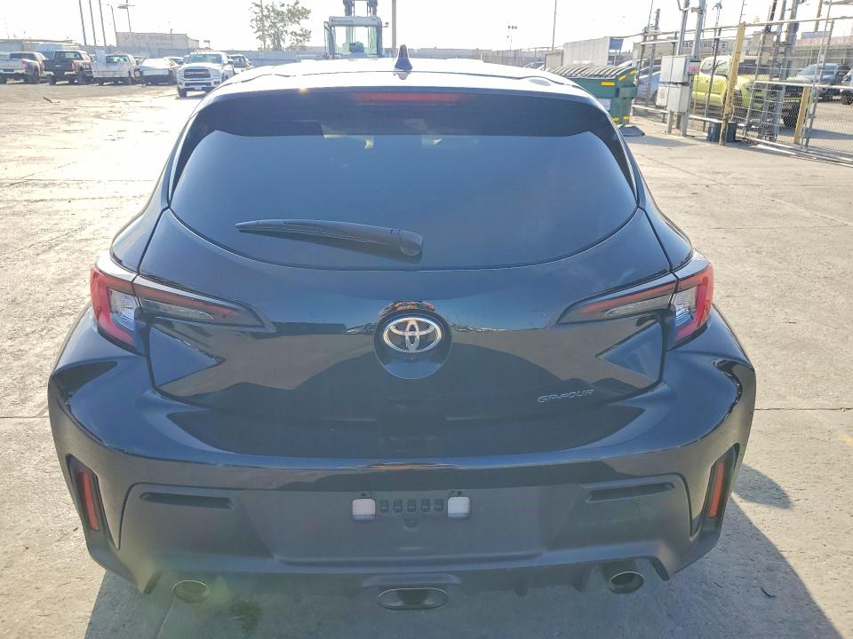 2024 Toyota Gr corolla VIN JTNABAAE2RA013351 COPART salvage auction — FRONT END, Ca - Salvage Certificate (P), sold $13,500 on 2026-07-27 (photo 6)