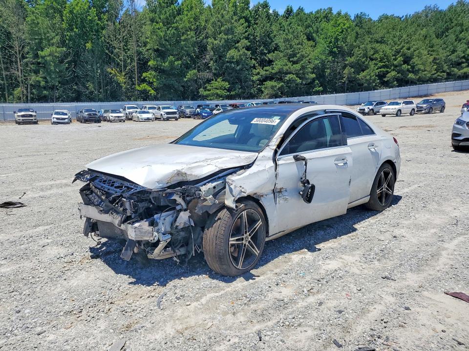 2019 Mercedes-benz VIN WDD3G4EB6KW020706 COPART salvage auction — FRONT END, Ms - Cert Of Title-Salvaged, sold $3,500 on 2026-07-29 (photo 1)