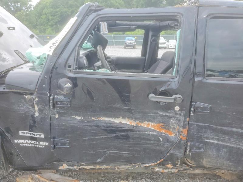 2011 Jeep Wrangler / VIN 1J4BA3H17BL610574 COPART salvage auction — ROLLOVER, Tn - Salvage Certificate, sold $1,000 on 2026-07-09 (photo 7)