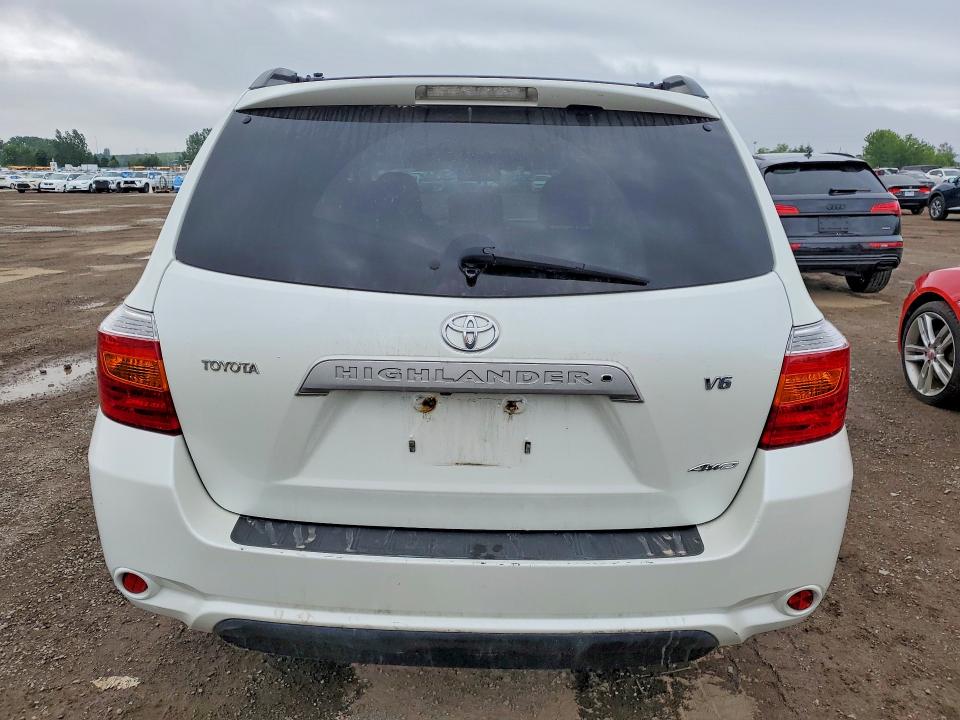 2008 Toyota Highlander VIN JTEES44A282094999 COPART salvage auction — FRONT END, ON - PERMIT NO BRAND - UNFIT, sold $3,650 on 2026-07-16 (photo 6)