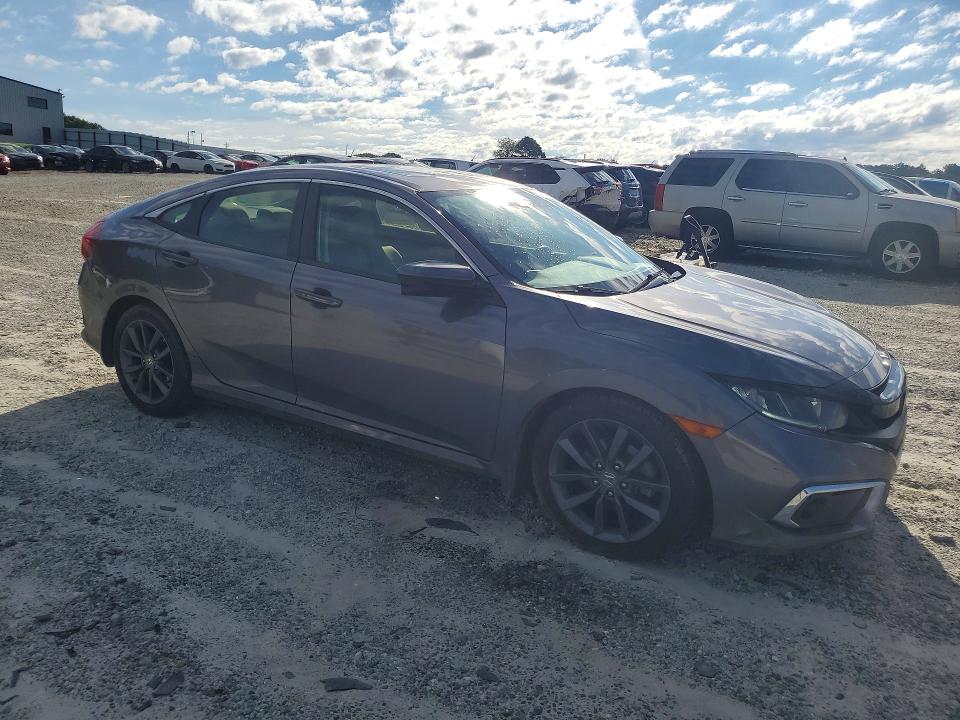 2019 Honda Civic VIN JHMFC1F32KX005475 COPART salvage auction — FRONT END, Nc - Salvage Certificate Of Title, sold $3,000 on 2026-07-22 (photo 4)