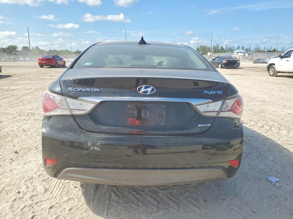 2013 Hyundai Sonata VIN KMHEC4A41DA094830 COPART salvage auction — FRONT END, Fl - Cert Of Title Slvg Rebuildable, sold $600 on 2026-07-14 (photo 6)