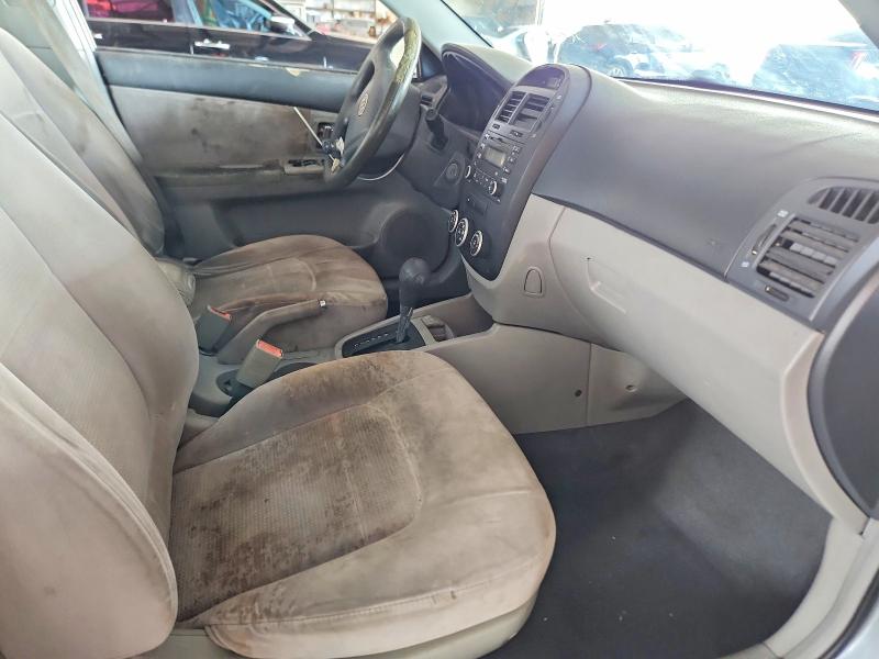 2007 Kia Spectra VIN KNAFE122875440851 COPART salvage auction — MINOR DENT/SCRATCHES, Az - Certificate Of Title, sold $500 on 2026-07-08 (photo 7)