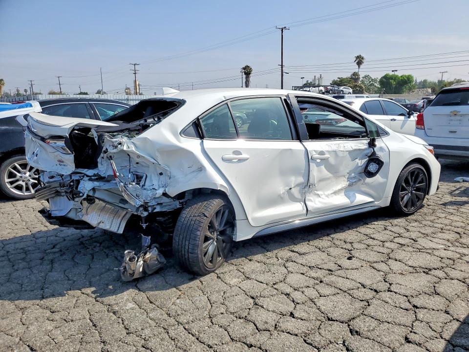2026 Toyota Corolla VIN JTDBCMFEXT3135418 COPART salvage auction — REAR END, Ca - Salvage Certificate, sold $4,550 on 2026-07-16 (photo 3)