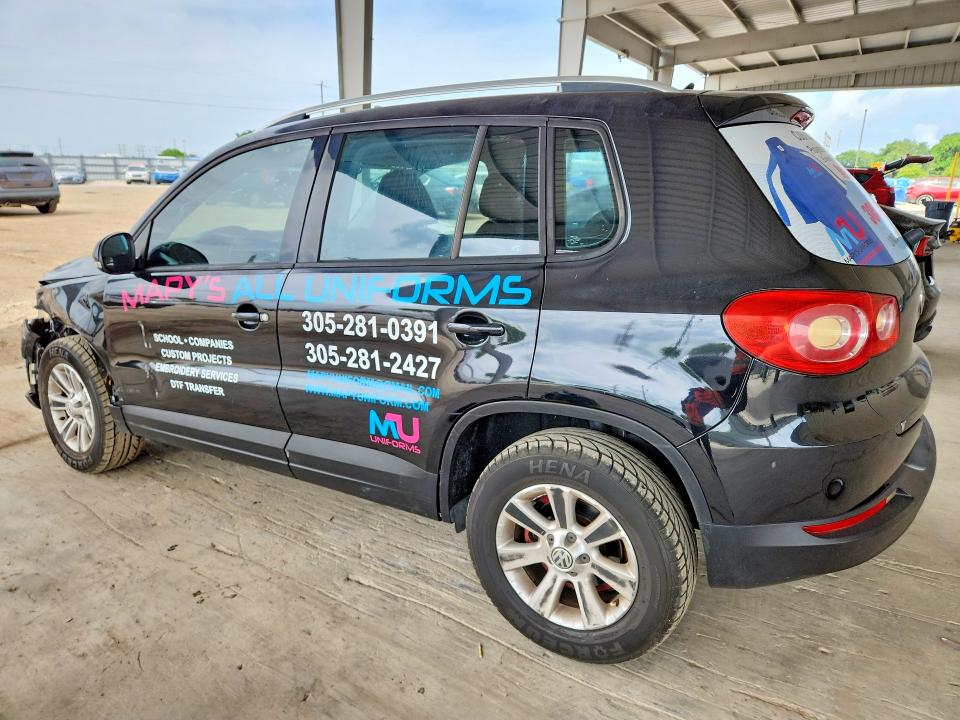 2009 Volkswagen Tiguan VIN WVGAV75N19W501214 COPART salvage auction — FRONT END, Fl - Cert Of Title Slvg Rebuildable, sold $475 on 2026-07-29 (photo 2)