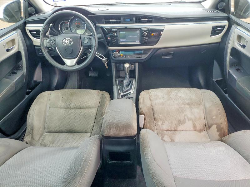 2016 Toyota Corolla VIN 5YFBURHE4GP501863 COPART salvage auction — REAR END, Tx - Salvage Vehicle Title, sold $2,850 on 2026-07-31 (photo 8)