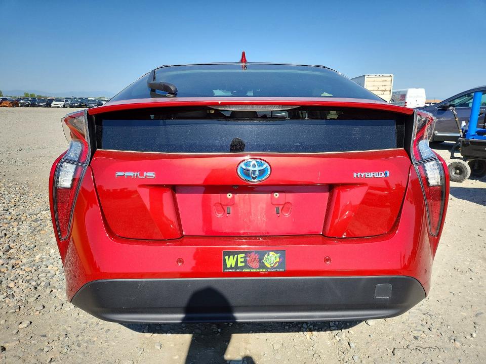 2018 Toyota Prius VIN JTDKBRFU8J3590059 COPART salvage auction — FRONT END, Co - Dis/Dlr/Exp Only Clean Title, sold $2,200 on 2026-07-09 (photo 6)
