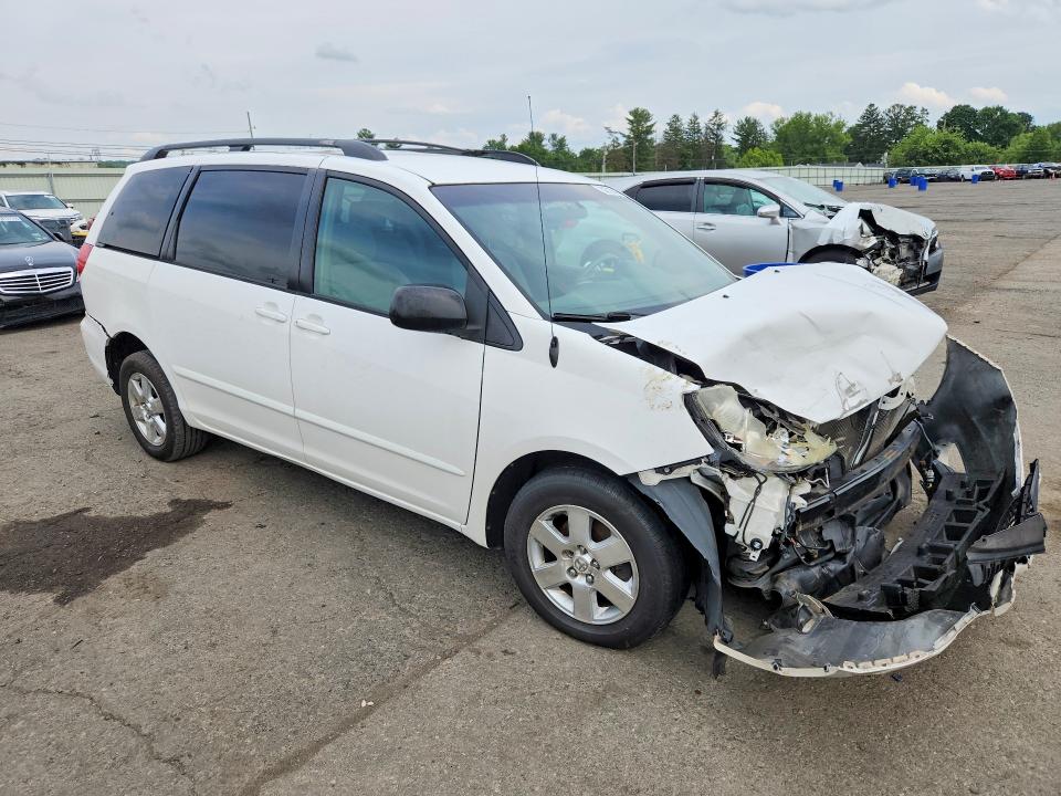 2006 Toyota Sienna VIN 5TDZA23C66S450456 COPART salvage auction — FRONT END, Pa - Certificate Of Salvage, sold $625 on 2026-07-14 (photo 4)