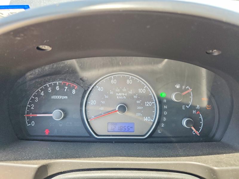 2009 Hyundai Elantra VIN KMHDU46D69U615077 COPART salvage auction — FRONT END, TX - SALVAGE VEHICLE TITLE, sold $325 on 2026-07-23 (photo 9)
