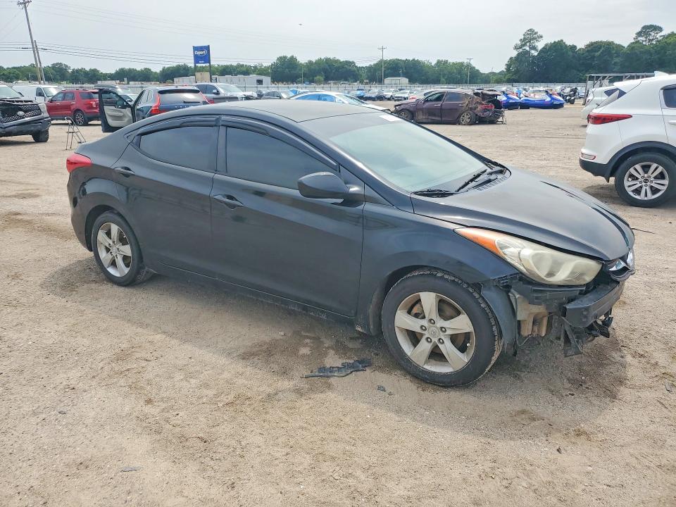 2011 Hyundai Elantra VIN KMHDH4AE3BU085936 COPART salvage auction — FRONT END, Al - Cert Of Title-Salvage Title, sold $450 on 2026-07-09 (photo 4)