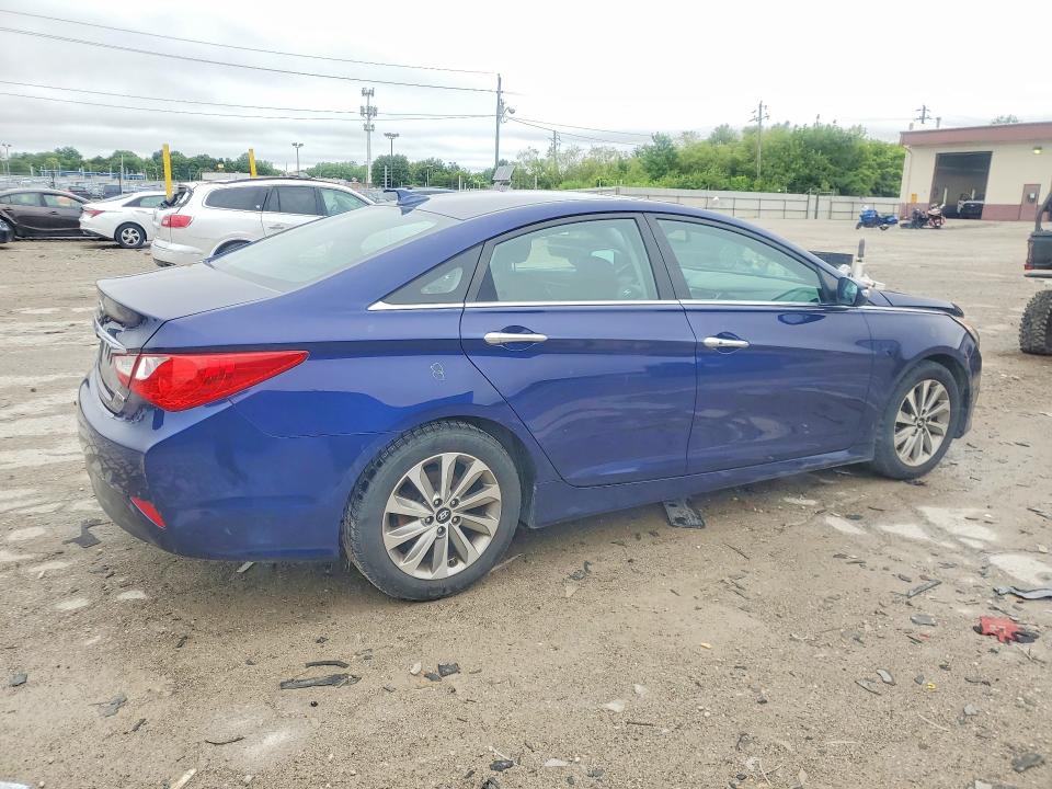 2014 Hyundai Sonata VIN 5NPEC4AC7EH892190 COPART salvage auction — FRONT END, Salvage Title, sold $225 on 2026-07-21 (photo 3)