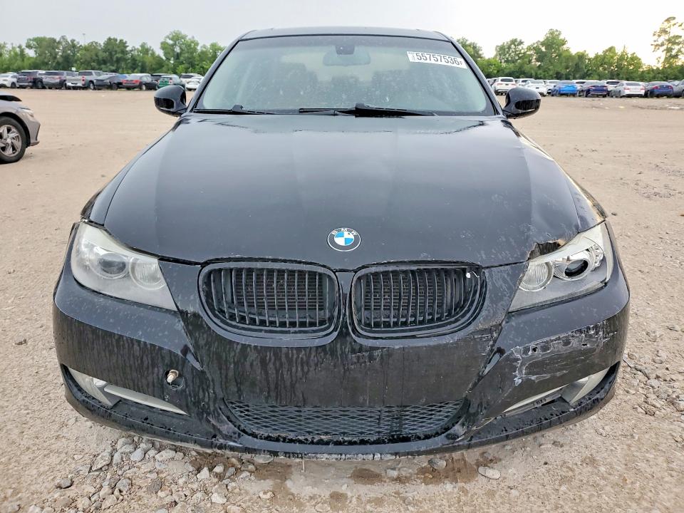 2009 BMW 3 series VIN WBAPM73559E190765 COPART salvage auction — FRONT END, TX - SALVAGE VEHICLE TITLE, sold $1,050 on 2026-07-24 (photo 5)