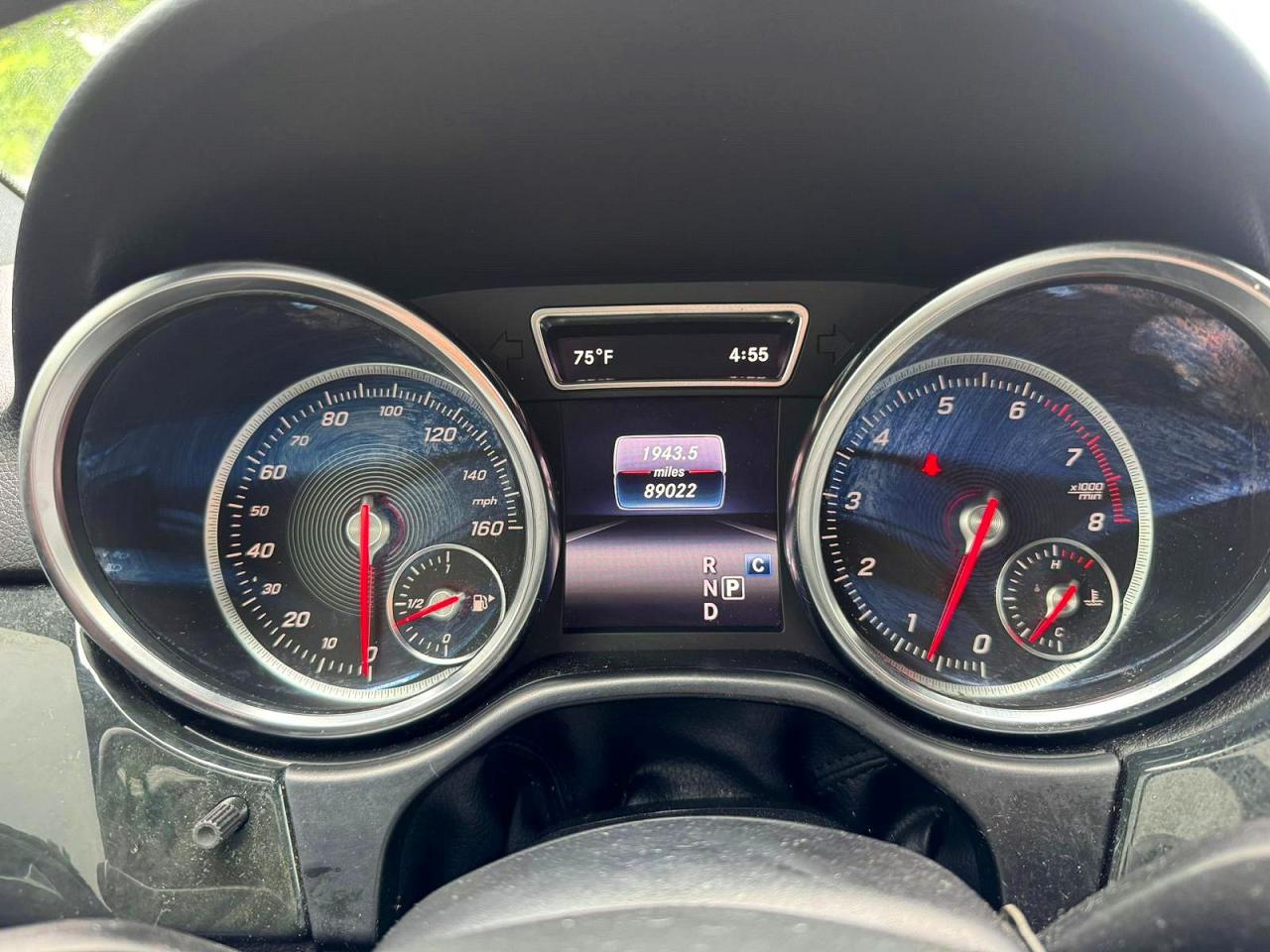 2019 Mercedes-Benz GLE-Class VIN 4JGDA5GB8KB204597 COPART salvage auction — Normal Wear, IN - CERTIFICATE OF TITLE (P), sold $14,700 on 2026-07-01 (photo 8)