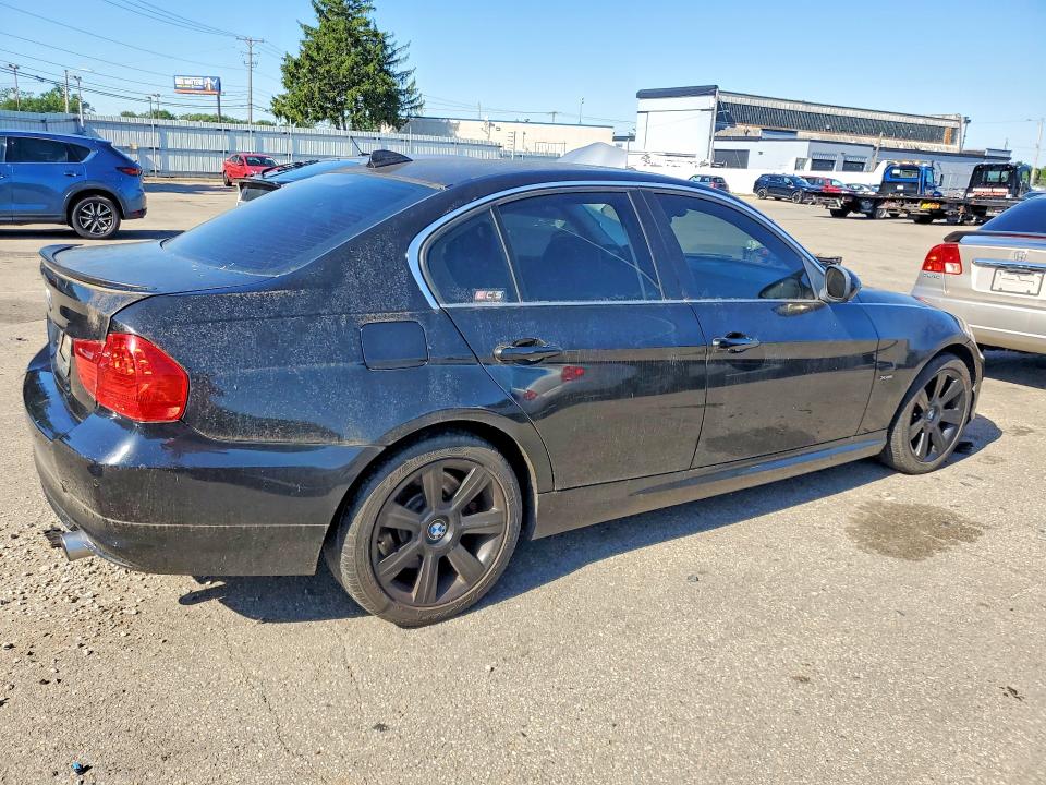 2011 BMW 3 series VIN WBAPL5G52BNN23799 COPART salvage auction — MECHANICAL, Oh - Certificate Of Title, sold $600 on 2026-07-17 (photo 3)
