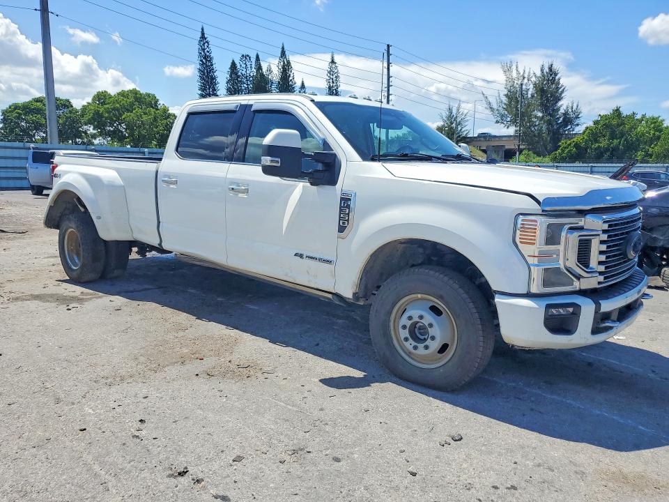 2022 Ford F-350 super duty VIN 1FT8W3DT3NEC06107 COPART salvage auction — MECHANICAL, MS - CERT OF TITLE-SALVAGED (P), sold $12,900 on 2026-07-27 (photo 4)