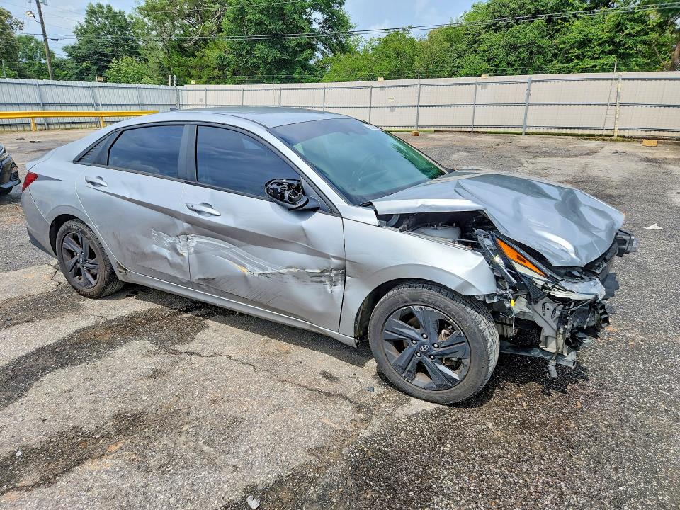 2021 Hyundai Elantra VIN 5NPLM4AG0MH010735 COPART salvage auction — FRONT END, FL - CERTIFICATE OF DESTRUCTION (P), sold $1,350 on 2026-07-27 (photo 4)