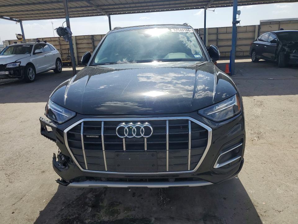 2021 Audi VIN WA1BAAFY0M2129627 COPART salvage auction — FRONT END, Tx - Salvage Vehicle Title, sold $12,100 on 2026-08-07 (photo 5)