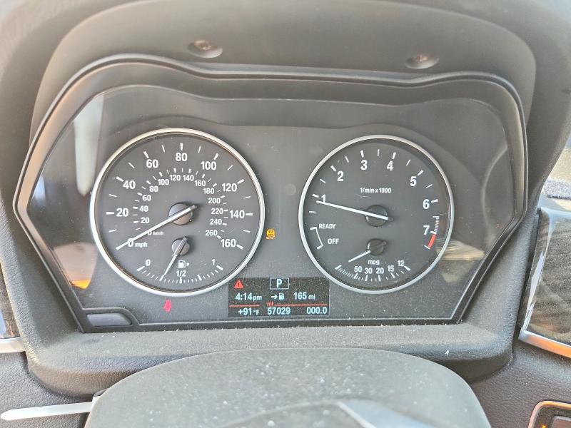 2016 BMW X1 VIN WBXHT3Z37G4A51304 COPART salvage auction — FRONT END, Il - Salvage Certificate, sold $3,950 on 2026-07-14 (photo 9)