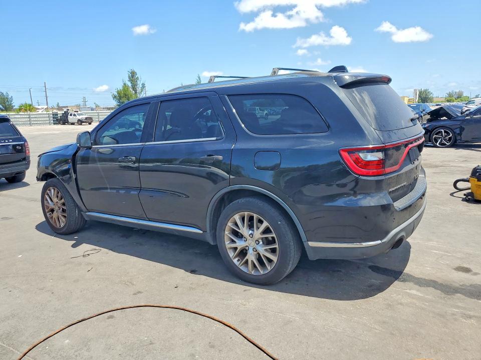 2015 Dodge Durango VIN 1C4RDHEG0FC127855 COPART salvage auction — FRONT END, Fl - Cert Of Title-Rebuilt, sold $1,200 on 2026-07-29 (photo 2)