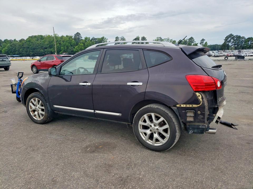 2012 Nissan Rogue VIN JN8AS5MV9CW409458 COPART salvage auction — REAR END, Nc - Salvage Certificate Of Title, sold $275 on 2026-07-23 (photo 2)