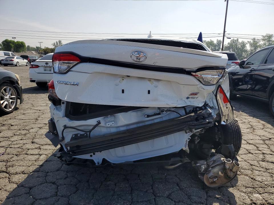 2026 Toyota Corolla VIN JTDBCMFEXT3135418 COPART salvage auction — REAR END, Ca - Salvage Certificate, sold $4,550 on 2026-07-16 (photo 6)
