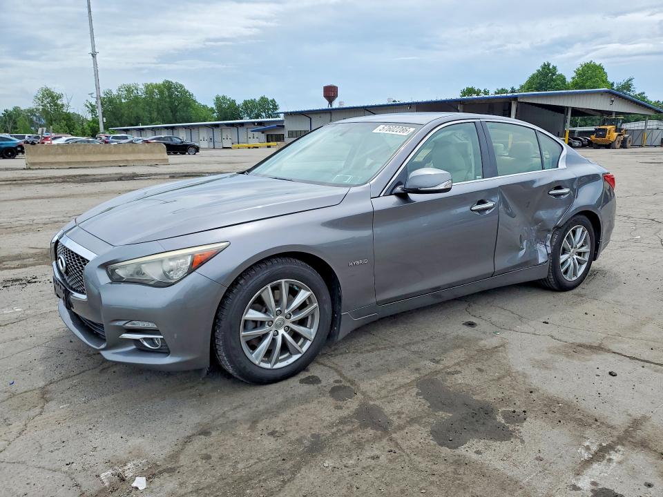 2014 Infiniti VIN JN1AV7AR6EM702449 COPART salvage auction — SIDE, Ny - Mv-907A Salvage Certificate, sold $1,550 on 2026-07-16 (photo 1)