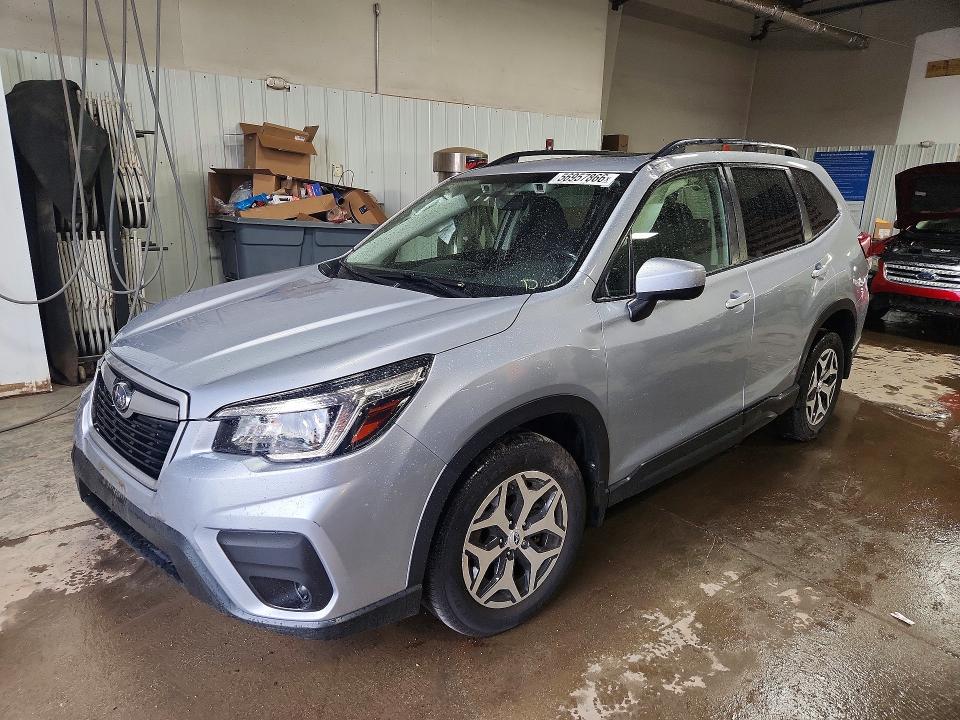 2019 Subaru Forester VIN JF2SKAEC5KH538906 COPART salvage auction — FRONT END, Il - Salvage Certificate, sold $5,800 on 2026-07-21 (photo 1)