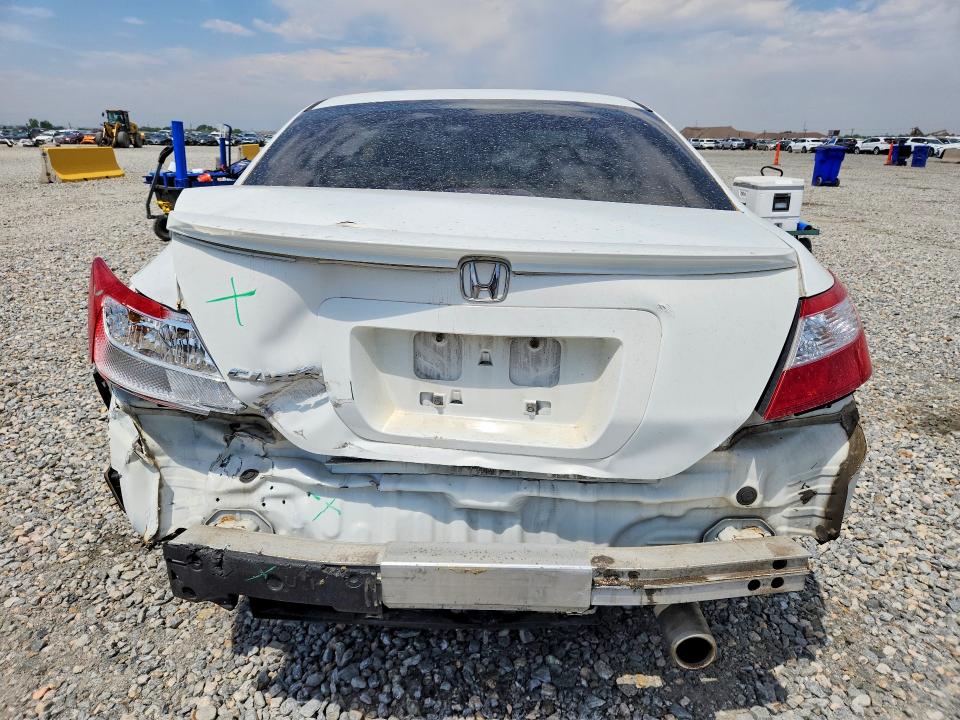 2006 Honda Civic VIN 2HGFG128X6H536085 COPART salvage auction — REAR END, Co - Public - Salvage Title, sold $600 on 2026-07-02 (photo 6)