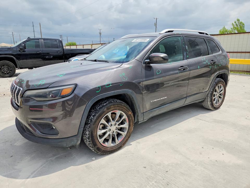 2019 Jeep VIN 1C4PJMLB8KD395735 COPART salvage auction — HAIL, Tx - Certificate Of Title, sold $175 on 2026-07-28 (photo 1)
