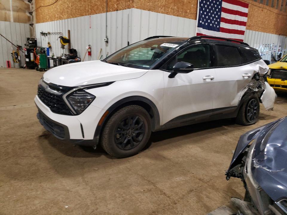 2024 Kia Sportage VIN 5XYK7CDF5RG175713 COPART salvage auction — REAR END, Ak - Bill Of Sale- Salvage, sold $25 on 2026-07-28 (photo 1)